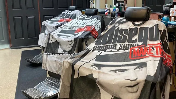 Wiseguys Barbershops®️ Mens Haircuts-Family cuts-Fades-Shaves-Straight Razors-Port Charlotte-Englewood-Venice-North Port — Barber shop in Port Charlotte